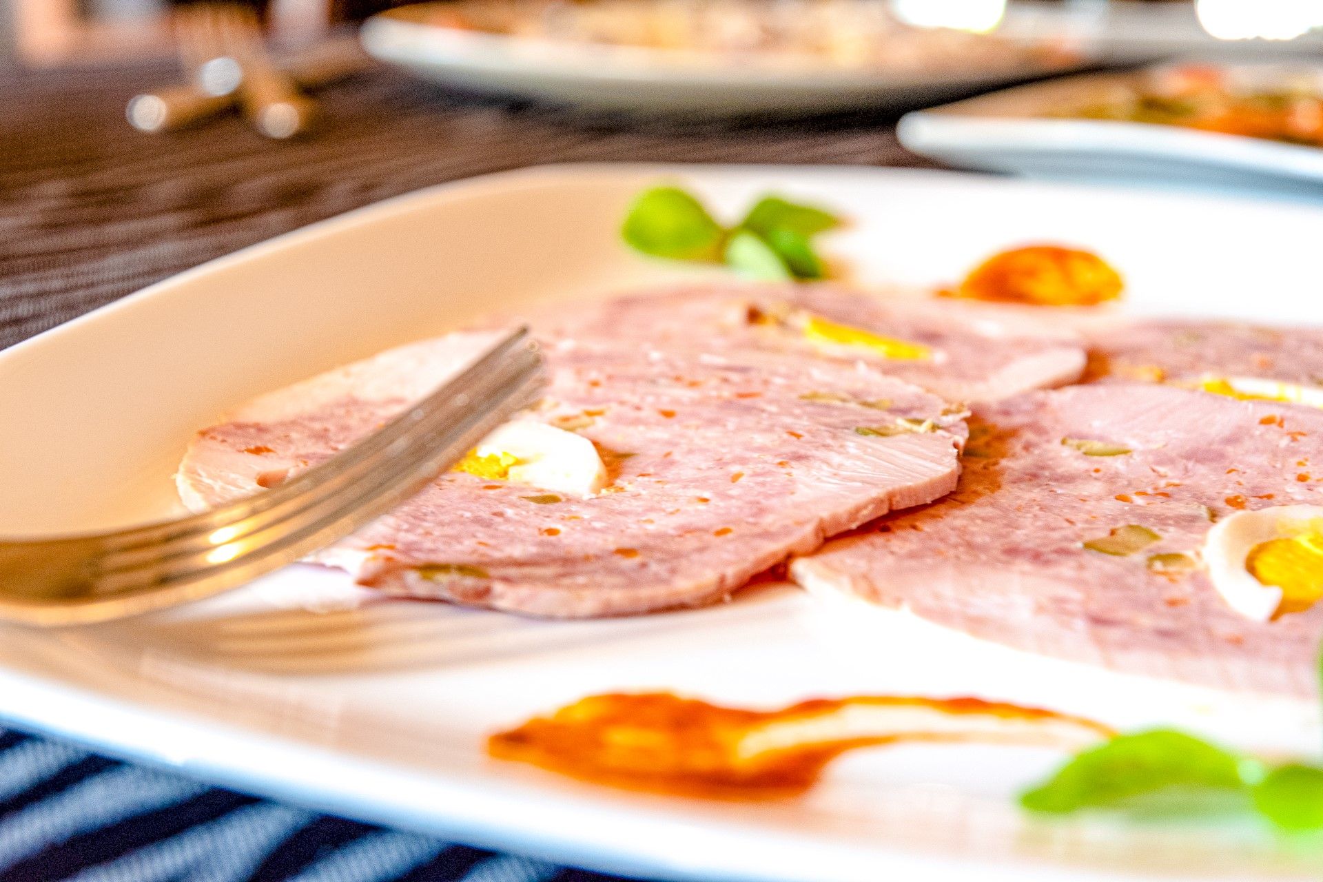 Galantina artigianale del ristorante La Tacchinella cucina tipica teramana abruzzese a Canzano