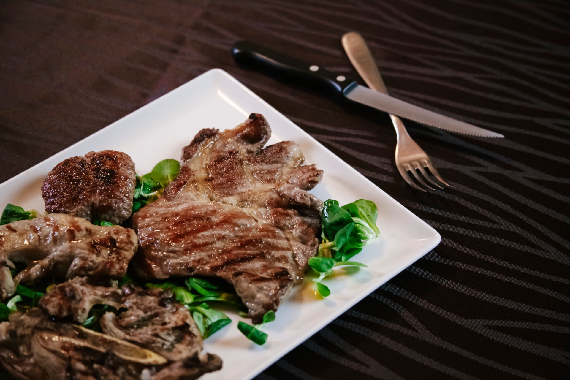 grigliata mista fresca locale del ristorante La Tacchinella cucina tipica teramana abruzzese a Canzano