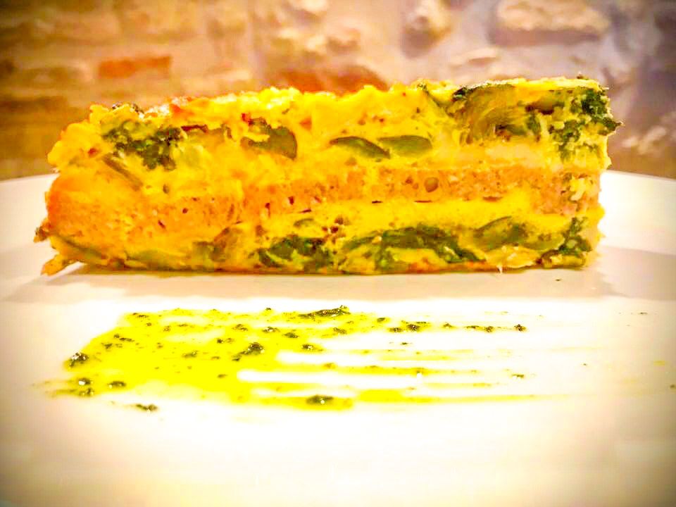 pasticcio verde piatto tipico di Canzano a Teramo